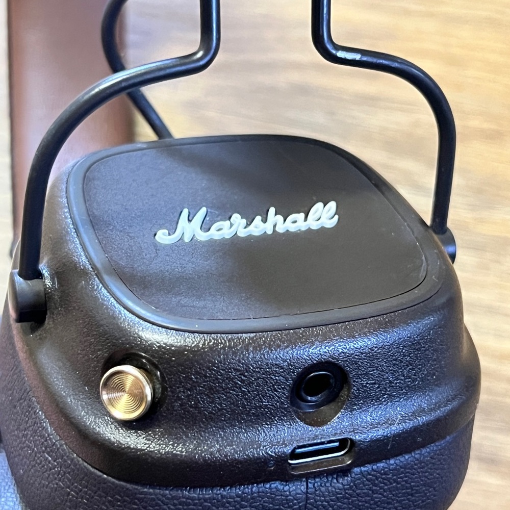 Marshall Major IV Wireless Bluetooth Over-Ear Headphones Adjustable - Not Tested - Picture 7 of 8
